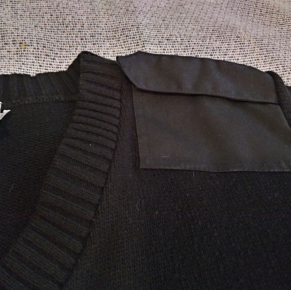 Vintage Commando Military V-Neck Sweater - Picture 3 of 14